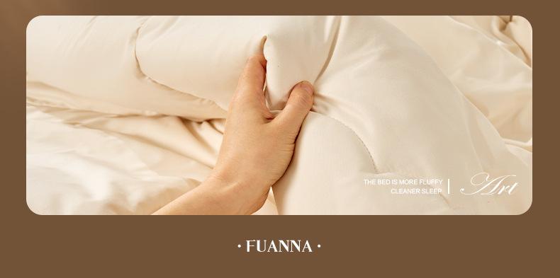 Fuanna New Zealand Wool Quilt | Premium Winter Comforter | Four Season Wool Bedding |
FIRSTSING