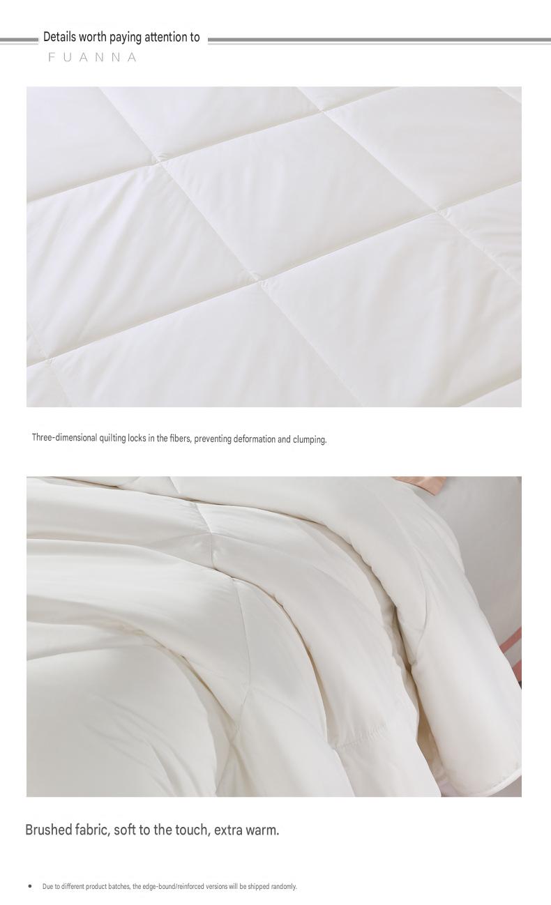 Fuanna New Zealand Wool Quilt | Premium Winter Comforter | Four Season Wool Bedding |
FIRSTSING
