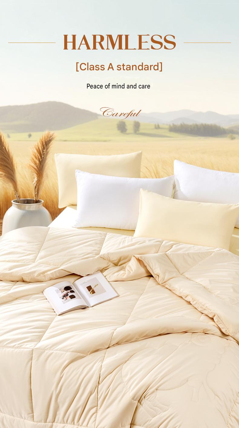 Fuanna New Zealand Wool Quilt | Premium Winter Comforter | Four Season Wool Bedding |
FIRSTSING
