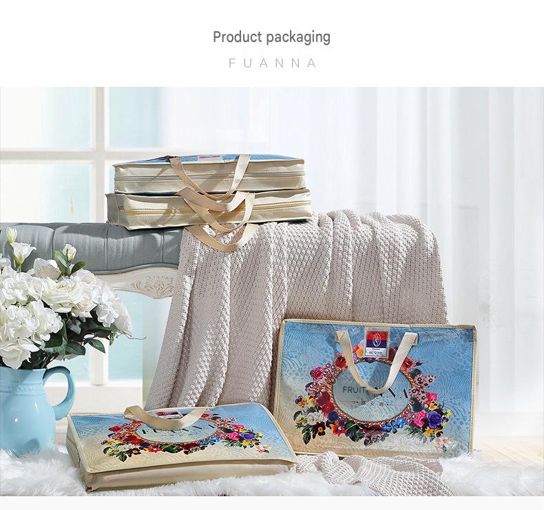 Fuanna 100% Cotton Bedding Set | Luxury Floral Bed Sheet & Duvet Cover Set | FIRSTSING