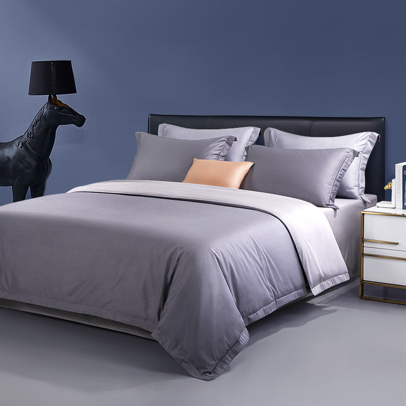 Fuanna 60s Long Staple Cotton Bedding Set | Luxury Satin Cotton Embroidered Bedding | FIRSTSING