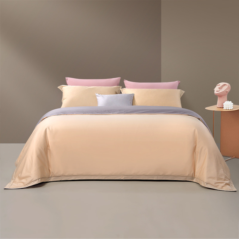 Fuanna 60s Long Staple Cotton Bedding Set | Luxury Satin Cotton Embroidered Bedding | FIRSTSING