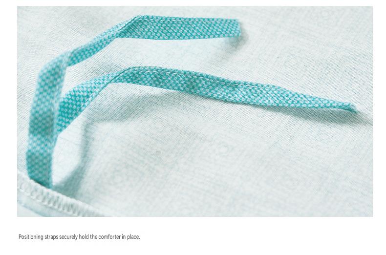 Fuanna 60s Long Staple Cotton Bedding Set | Luxury Satin Cotton Embroidered Bedding | FIRSTSING