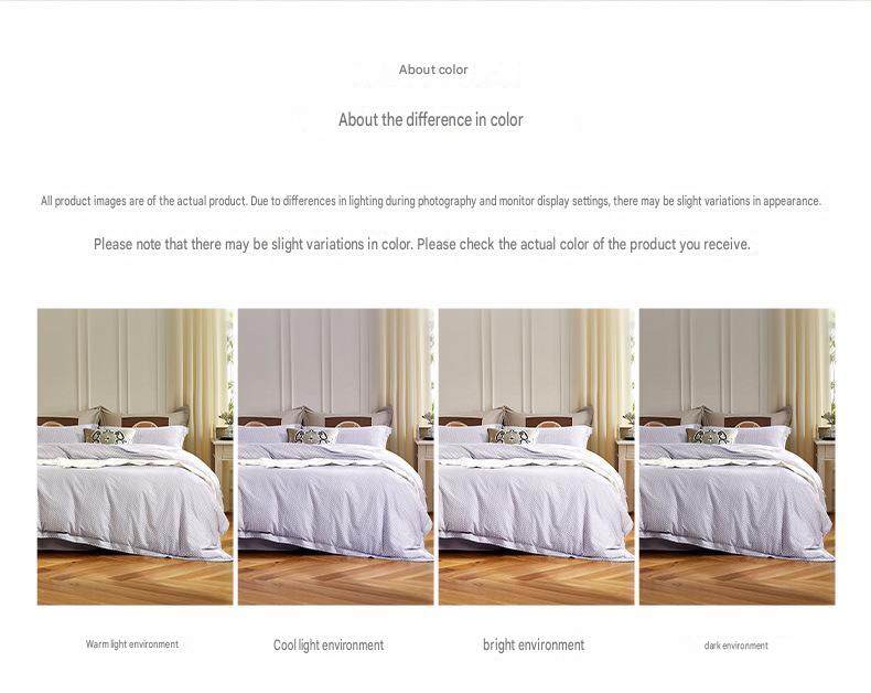 Fuanna 60s Long Staple Cotton Bedding Set | Luxury Satin Cotton Embroidered Bedding | FIRSTSING