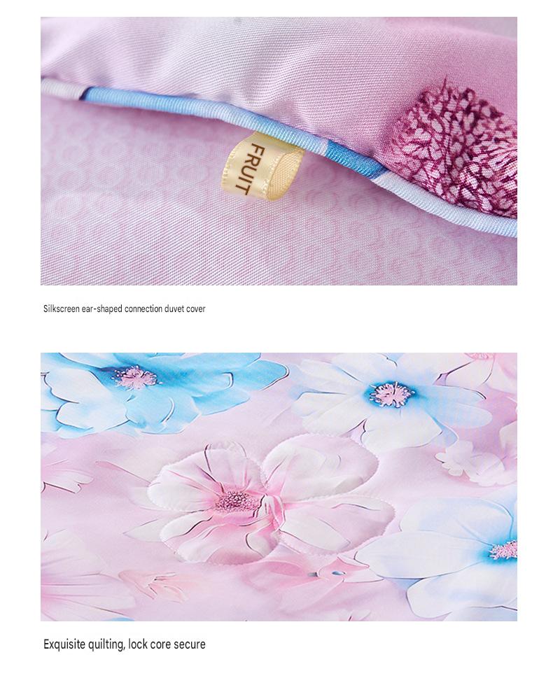 Fuanna Washable Mulberry Silk Summer Quilt | Cooling Tencel Comforter | FIRSTSING