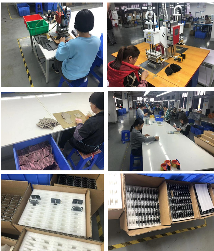 FIRSTSING laptop pc bags leather bags production line