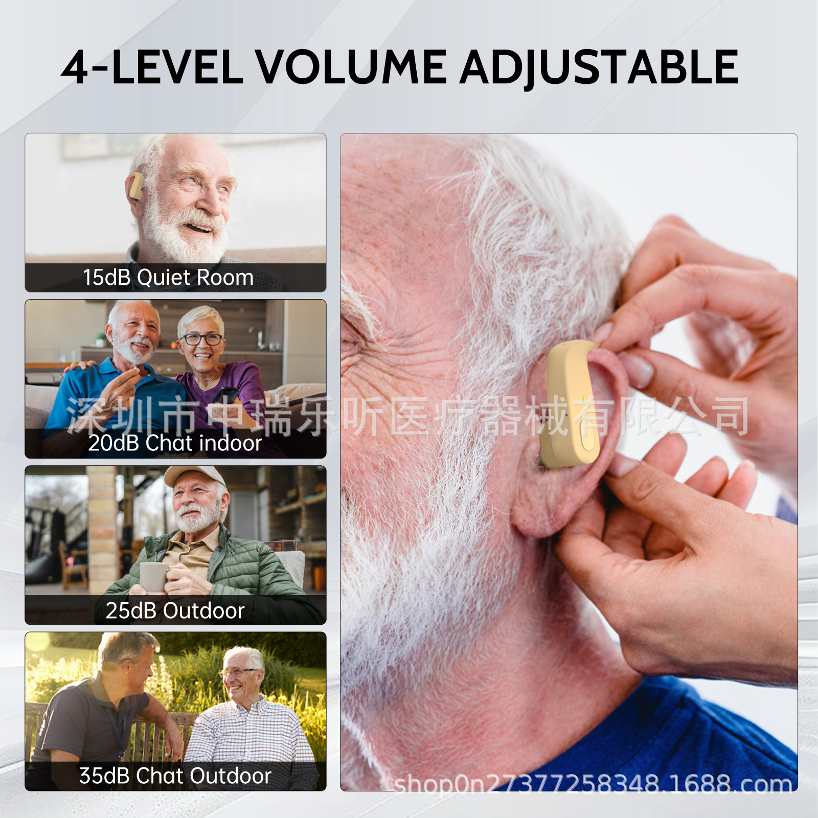 ZR-H715A Hearing Aid Details