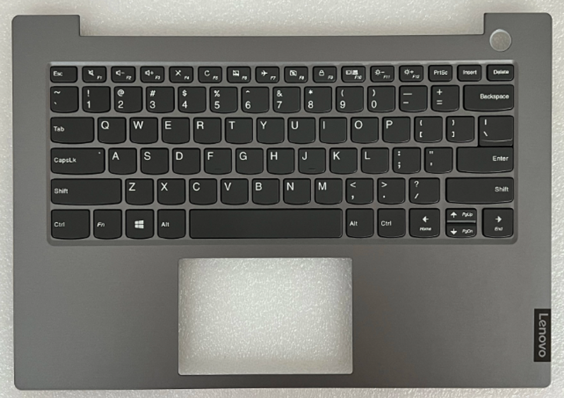 Lenovo ThinkBook 14 IML US配列バックライトキーボード・パームレストアセンブリ